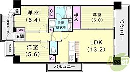 ロイヤルハイツ神戸本山 8階/-