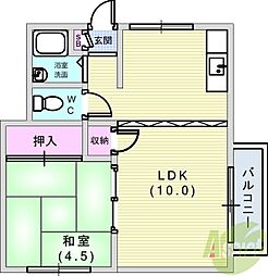 六甲アビタシオン 4階