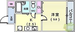 サンロイヤル八幡 1階