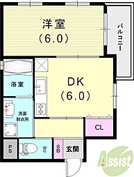 アマランス芦屋 2階