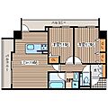 広島ガーデンシティ白島城北ウエストタワー8階16.7万円