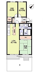 間取図画像 3LDK