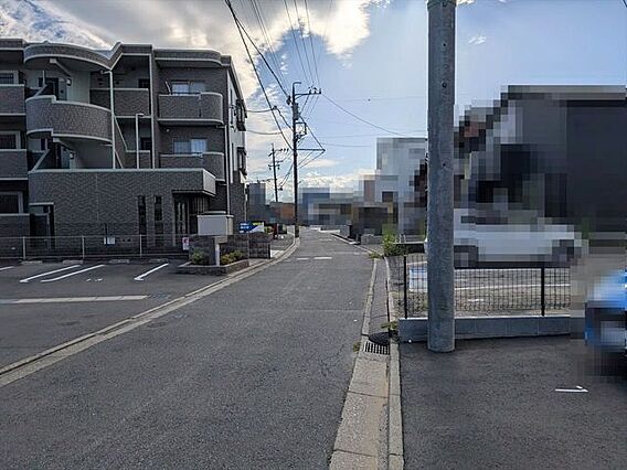 前面道路