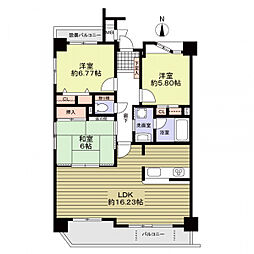 間取図画像 3LDK