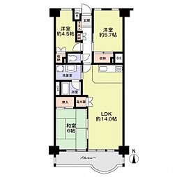 間取図画像 3LDK