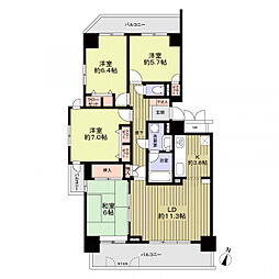 間取図画像 4LDK