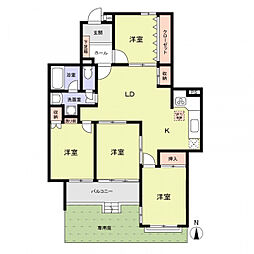 間取図画像 4LDK