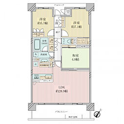 間取図画像 3LDK