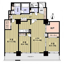 間取図画像 3SLDK