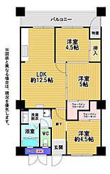 間取図画像 3LDK