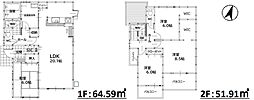 中曽根六丁目新築戸建1号棟　3期