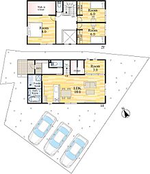 東中間一丁目新築戸建1号地