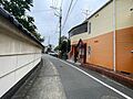 情緒ある石塀と...