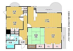 間取図画像 4LDK