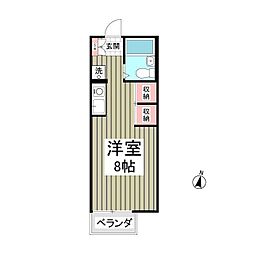 オゼットワールB 1階/102