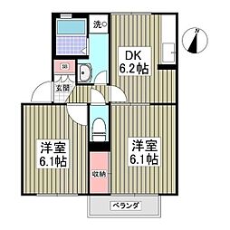 ユーハイツA棟 1階/A102