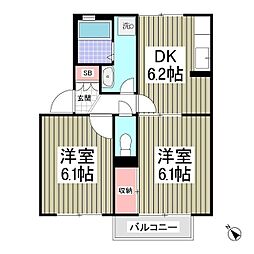 ユーハイツA棟 1階