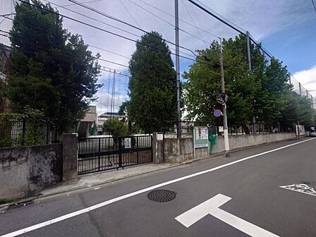 尾山台中学校まで1200m