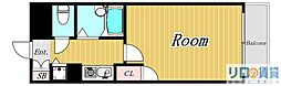 リーガル新大阪3 1Kの間取図画像