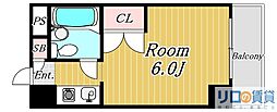 TBM南方 ワンルームの間取図画像