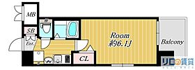 エステムコート新大阪Vソレックス 901 ｜ 大阪府大阪市淀川区西中島6丁目（賃貸マンション1K・9階・18.90㎡） その2