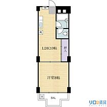 ローズコーポ新大阪第1 302 ｜ 大阪府大阪市淀川区西中島4丁目（賃貸マンション1LDK・3階・34.45㎡） その2