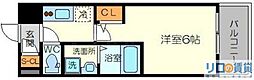 エスリード新大阪グランゲートSOUTH 1Kの間取図画像