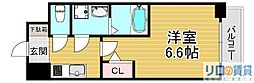 S-RESIDENCE上新庄beat 1Kの間取図画像