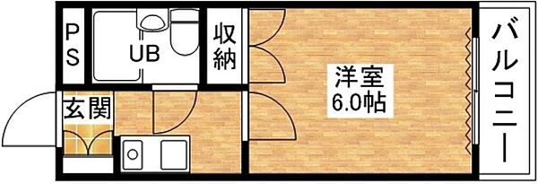 ミタカホーム8番 ｜大阪府大阪市平野区瓜破2丁目(賃貸マンション1K・2階・15.39㎡)の写真 その2