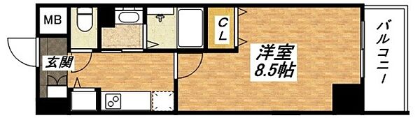 ドルフシィア 102｜大阪府大阪市平野区加美東5丁目(賃貸マンション1K・1階・27.00㎡)の写真 その2