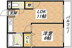 エスパス南巽 302 ｜ 大阪府大阪市平野区加美北4丁目（賃貸マンション1LDK・3階・34.17㎡） その2