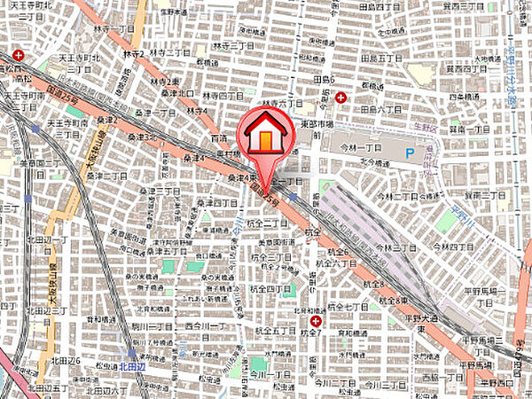 メゾン杭全 403｜大阪府大阪市東住吉区杭全2丁目(賃貸マンション2LDK・4階・55.32㎡)の写真 その13