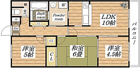 ディアコート喜連東 302 ｜ 大阪府大阪市平野区喜連東5丁目（賃貸マンション3LDK・3階・57.00㎡） その2