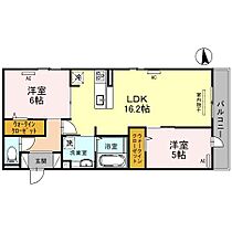 クラシスト西田辺  ｜ 大阪府大阪市阿倍野区西田辺町1丁目（賃貸アパート2LDK・3階・62.70㎡） その2