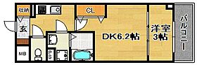 リアライズ鶴橋東II  ｜ 大阪府大阪市生野区中川西1丁目（賃貸マンション1DK・7階・30.31㎡） その2