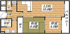 ふれあぷらんど～る 506 ｜ 大阪府大阪市平野区瓜破1丁目（賃貸マンション2LDK・5階・52.20㎡） その2