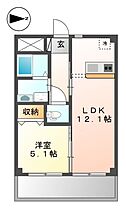 Arc-en-Ciel（アルカンシエル） 301 ｜ 大阪府大阪市平野区長吉出戸6丁目（賃貸マンション1LDK・3階・41.04㎡） その2