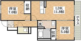 シャーメゾン真弥  ｜ 大阪府大阪市平野区瓜破東5丁目（賃貸アパート2LDK・1階・57.09㎡） その2