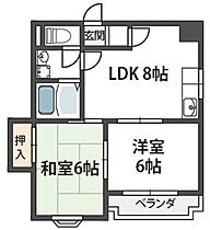 クロス9パーク神田 503 ｜ 大阪府大阪市平野区西脇2丁目（賃貸マンション2LDK・5階・43.00㎡） その2