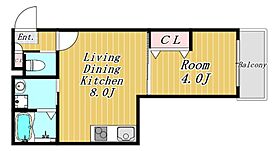 H-maison鶴橋 109 ｜ 大阪府大阪市生野区桃谷3丁目（賃貸アパート1LDK・1階・28.91㎡） その2