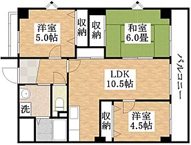 ワカイシビック第1ハイツ 909 ｜ 大阪府大阪市平野区長吉長原1丁目（賃貸マンション3LDK・9階・60.04㎡） その2