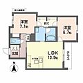 シャーメゾン北田辺1階15.4万円