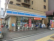 ローソン東住吉東部市場前店 419m