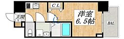 大阪市生野区巽西4丁目マンション 1Kの間取図画像