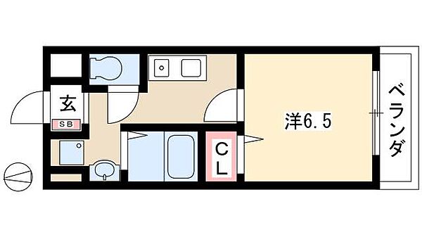 万宝マンション ｜愛知県名古屋市東区東桜2丁目(賃貸マンション1K・5階・24.37㎡)の写真 その2