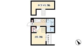 レジアス高畑  ｜ 愛知県名古屋市中川区中郷4丁目184（賃貸アパート1K・2階・20.04㎡） その2