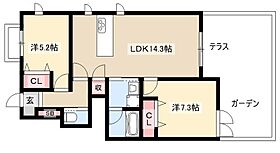 シーズンステージ本山  ｜ 愛知県名古屋市千種区楠元町2丁目13（賃貸アパート2LDK・1階・63.00㎡） その2