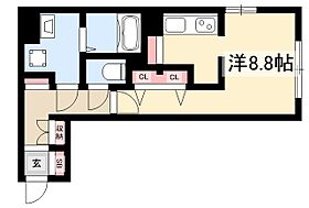 WELL COURT KANDA  ｜ 愛知県名古屋市千種区神田町30-12-2（賃貸マンション1R・2階・27.74㎡） その2