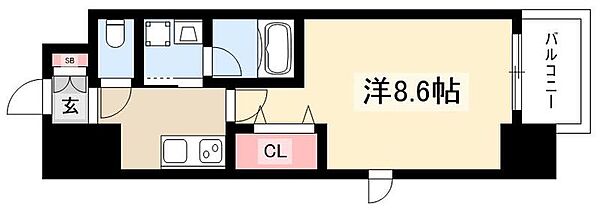 PURE RESIDENCE 名駅南 ｜愛知県名古屋市中村区名駅南2丁目(賃貸マンション1K・12階・29.76㎡)の写真 その2