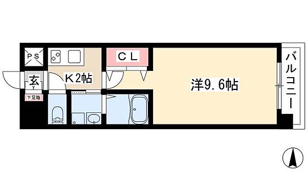 ArtizA上前津II ｜愛知県名古屋市中区富士見町(賃貸マンション1K・10階・27.66㎡)の写真 その2